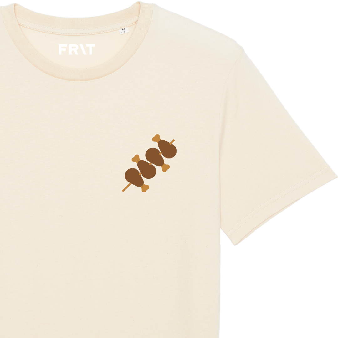 T-shirt | Pilons de poulet | Crème