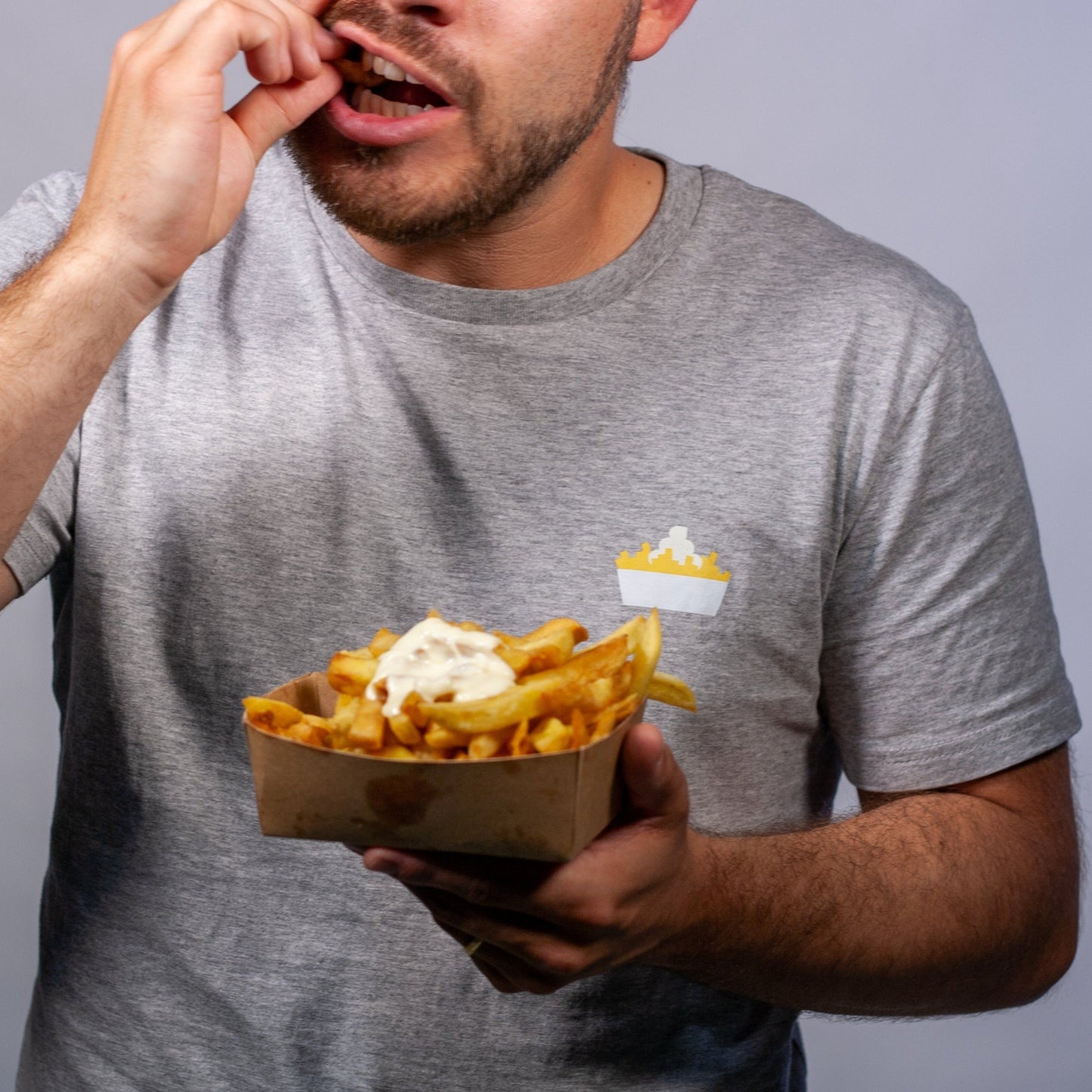 T-shirt frietjes met mayonaise FRIT